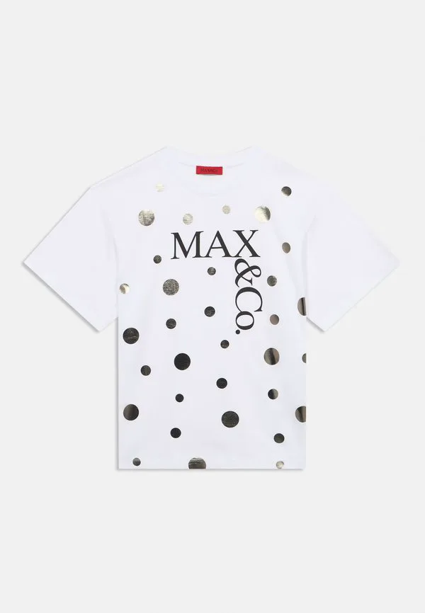 Футболка с принтом Max&Co., White