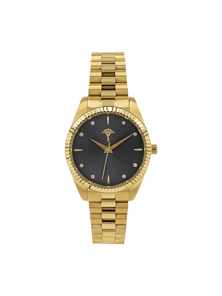 

JOOP! Кварцевые часы, корпус из нержавеющей стали с золотым покрытием