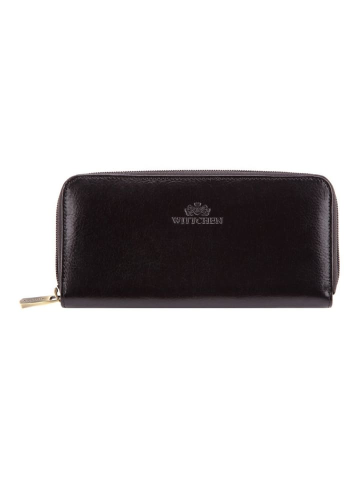 

Кошелек Wittchen Geldbeutel Kollektion Italy(H) 9x (B) 19cm, черный