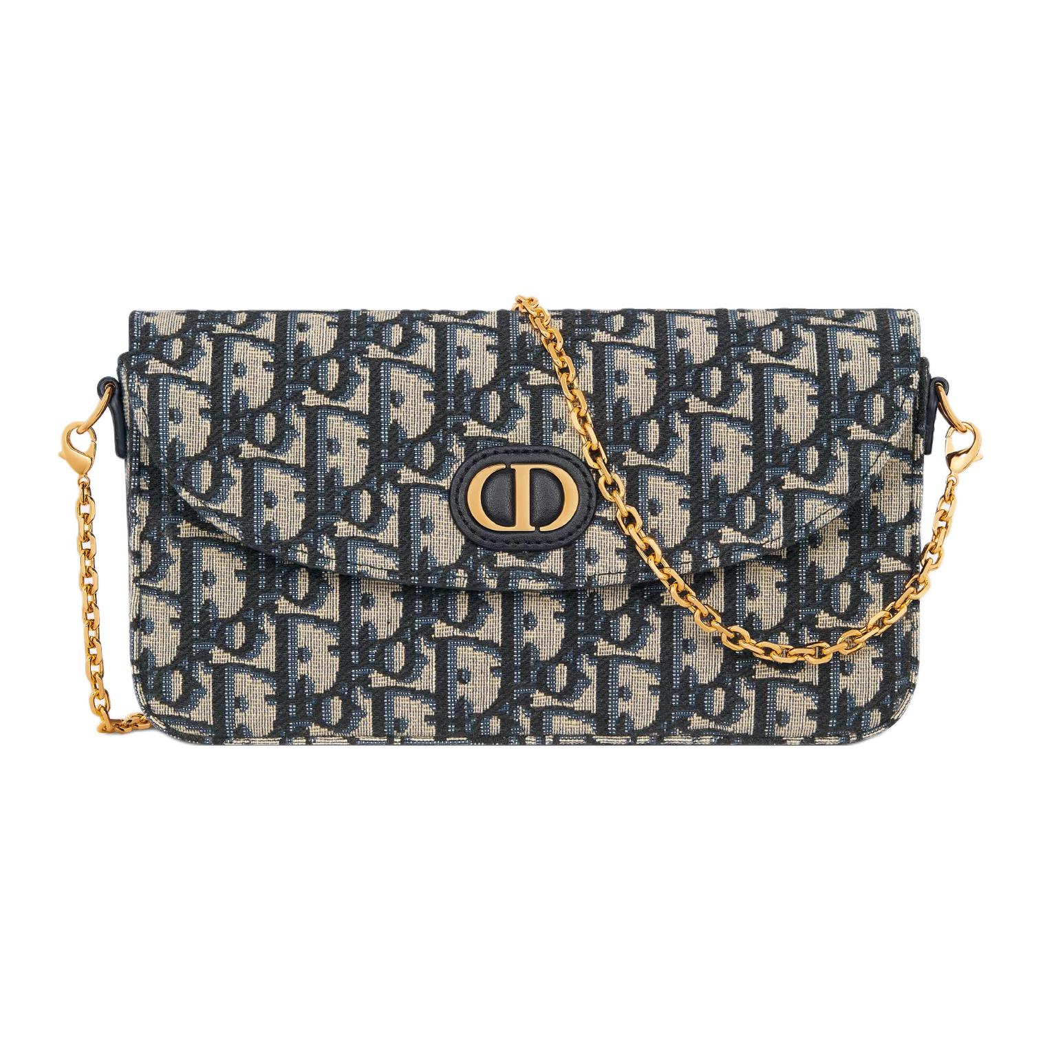 

DIOR Сумка кросс-боди наплечная женская синяя