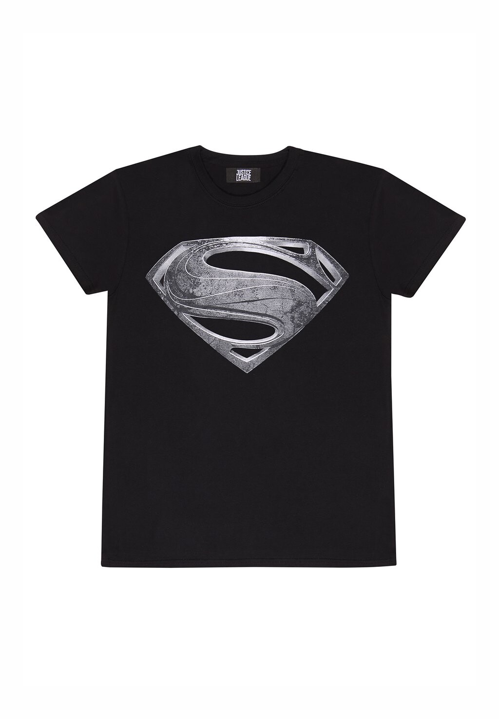 

Футболка с принтом DC JUSTICE LEAGUE MOVIE SUPERMAN LOGO Henry Tiger, черный