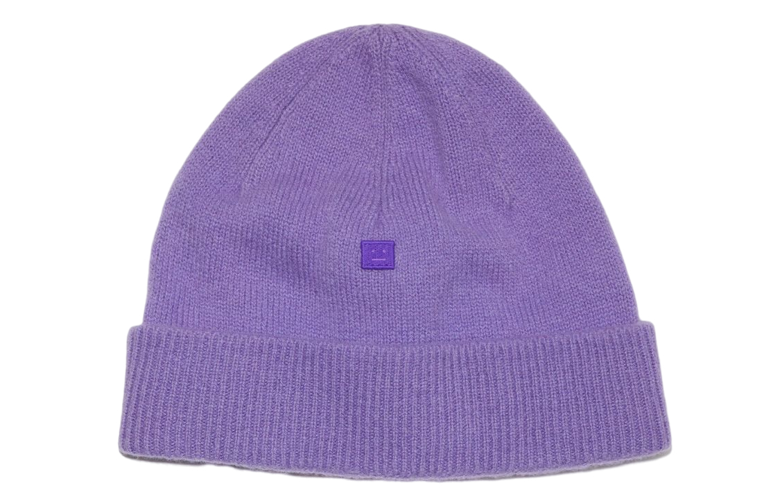 

Шерстяная шапка-бини Unisex Acne Studios, фиолетовый