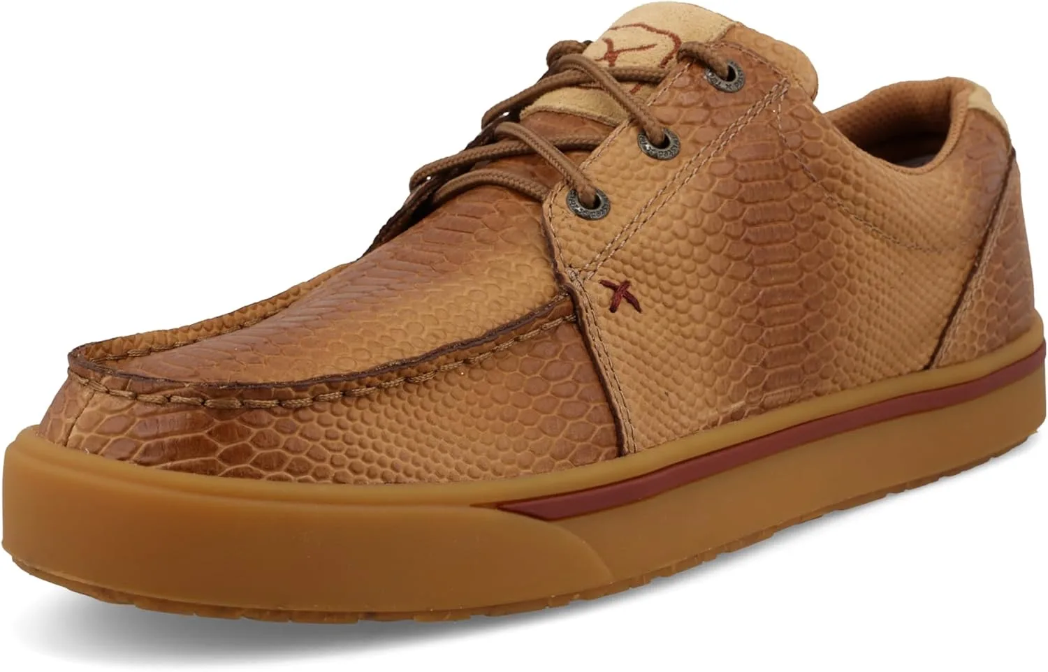 Мужские повседневные кроссовки Twisted X Moc Toe - Mca0078, коричневый