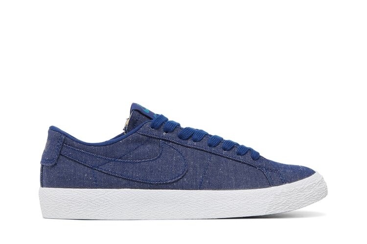 

Кроссовки Nike Zoom Blazer Low Canvas Decon SB 'Blue Void', синий