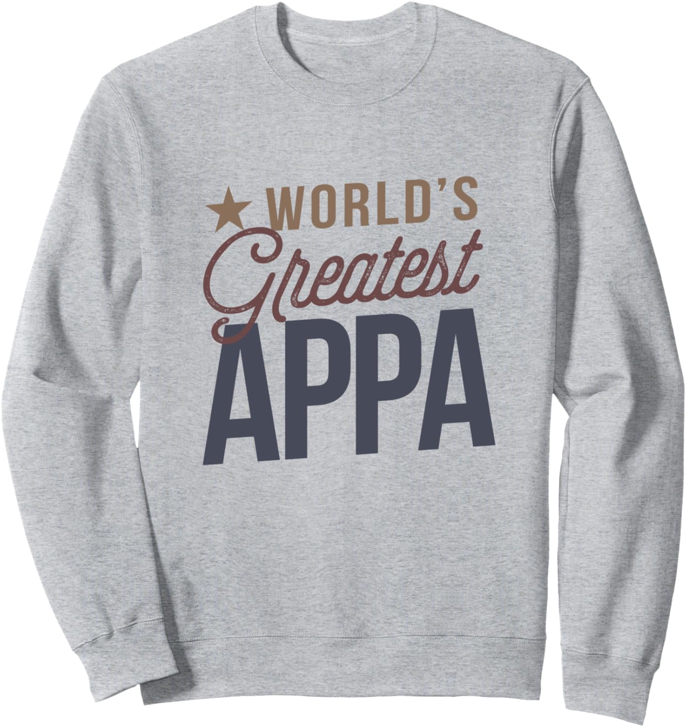 

Толстовка Appa в корейском стиле, подарок на День отца или день рождения, серая Father'S Day Or Birthday Gifts By Love Everywear, Серый, Толстовка Appa в корейском стиле, подарок на День отца или день рождения, серая Father'S Day Or Birthday Gifts By Love