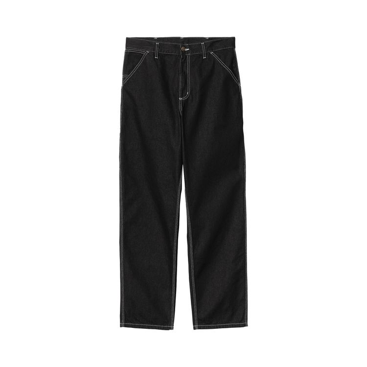 

Брюки Carhartt WIP Single Knee Pant 'Black', черный