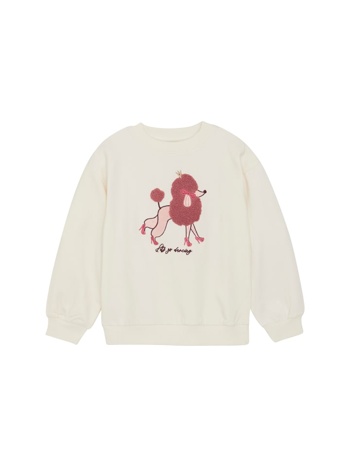 

Толстовка Minymo Rollkragenpullover MISweatshirt LS 123594KW weicher Pullover, белый