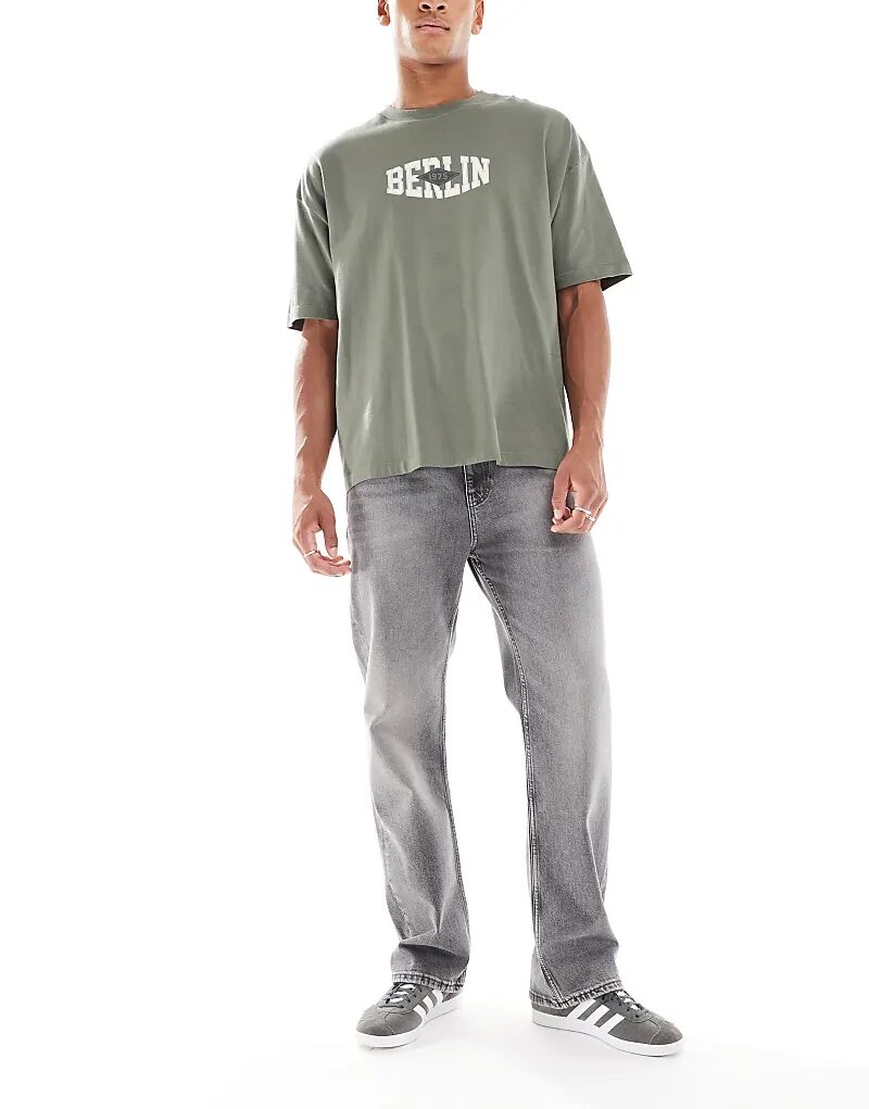 

Джинсы Tommy Jeans Otis прямого кроя серого цвета