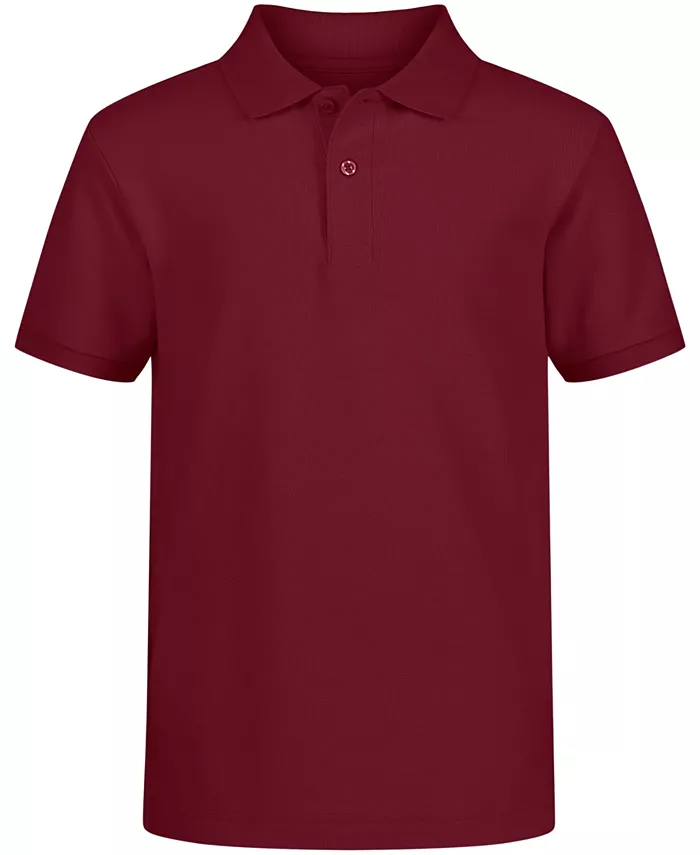 

Хлопковая поло с двойным пике Husky Boys Uniform Stretch Nautica, красный