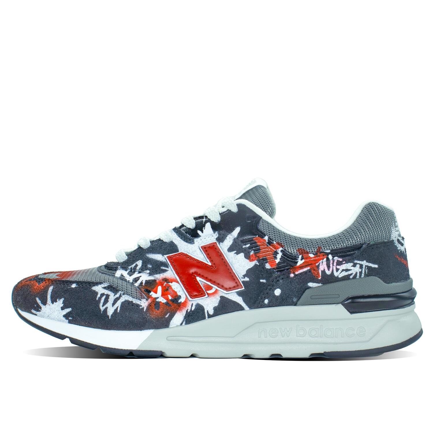 

Кроссовки New Balance NB 997 Lifestyle Shoes Unisex Low-top Grey/white, темно-серый
