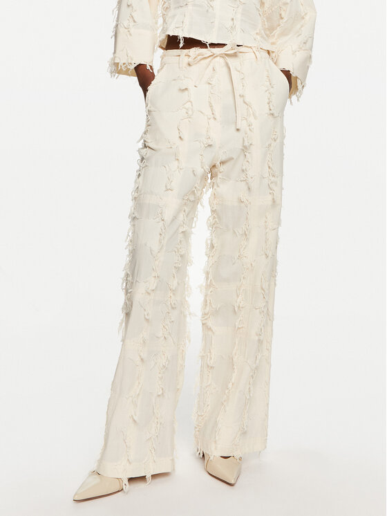 

Брюки straight leg Venicia DAY65243319 Day Birger Ét Mikkelsen, бежевый