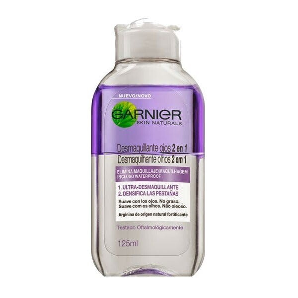 

Skin Naturals Средство для снятия макияжа с глаз 2 в 1 125 мл Garnier