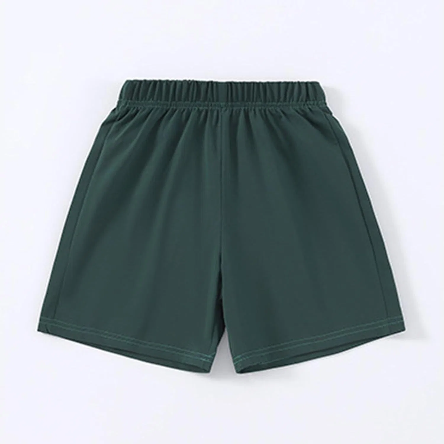 Шорты компрессионные детские Cotton Athletic с карманами, Zzalalana, Army Green — фото 3