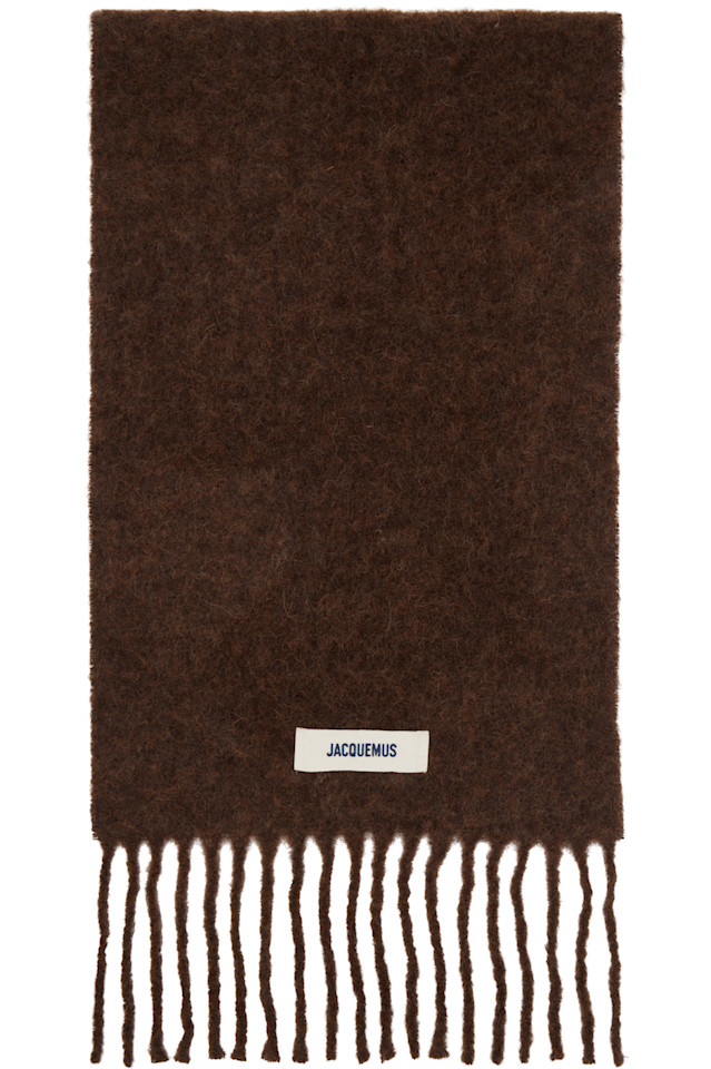 

Шарф La casa 'the carro' Jacquemus, коричневый