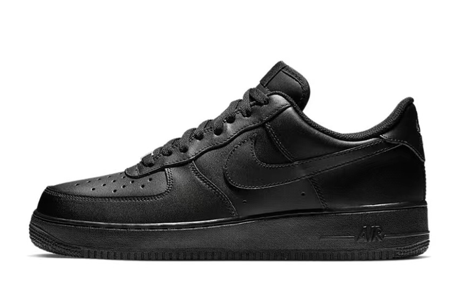 Кроссовки Nike Air Force 1 Skateboarding Shoes Unisex Low-top Yellow/black, черный/желтый — фото 4