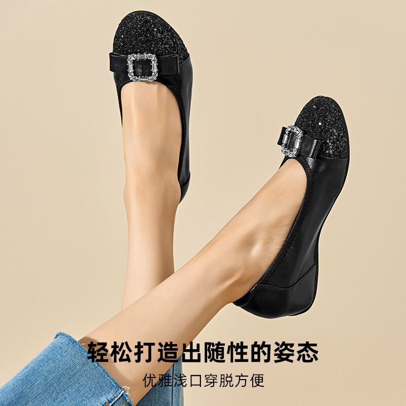 Туфли женские повседневные Women's Casual Shoes Women's Low-Top Dg, золотой — фото 4