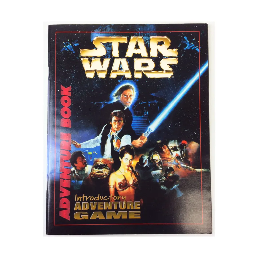

Star Wars Introductory Adventure Game - Adventure Book Only, Star Wars Roleplaying Game - Box Sets & Miniature Battles (West End Games), мягкая обложка