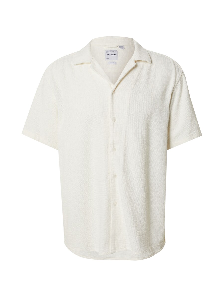 

Рубашка на пуговицах классического кроя Only & Sons ONSLatham, белый