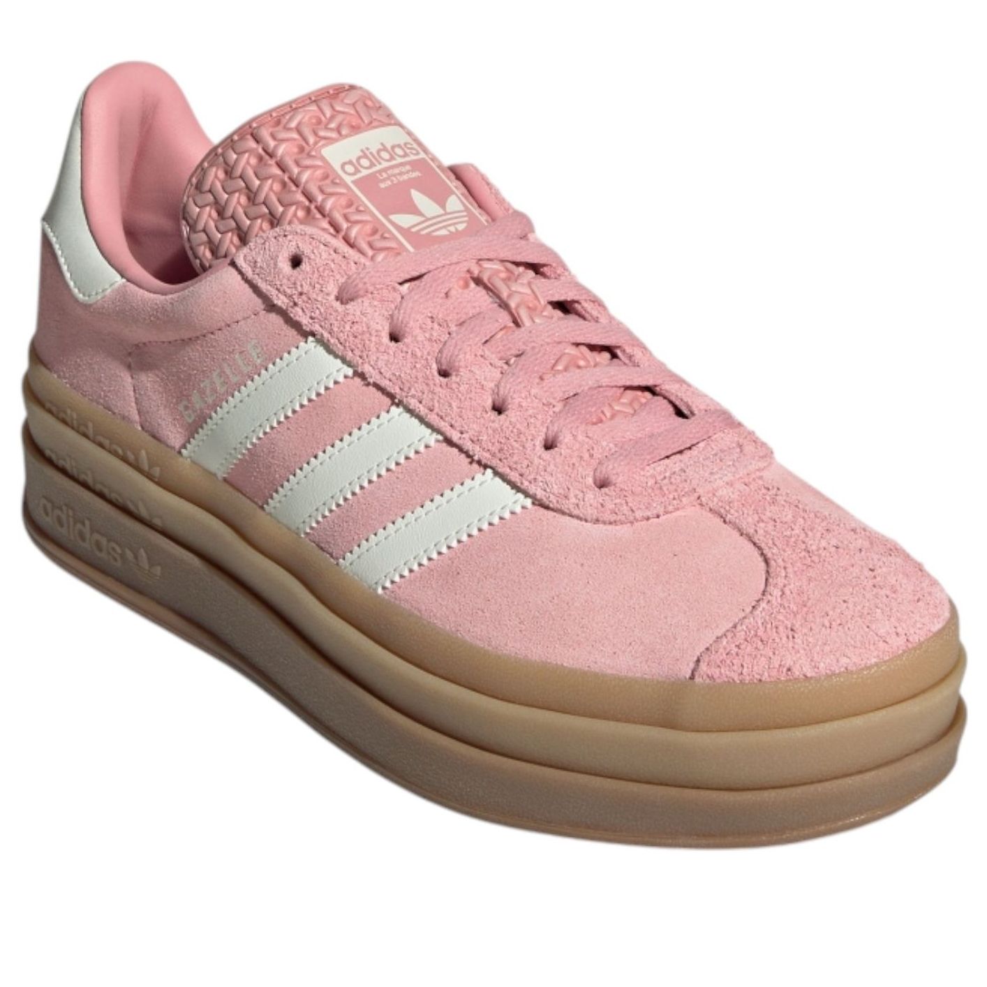 Кроссовки (WMNS) adidas Gazelle Bold 'Pink' — фото 3