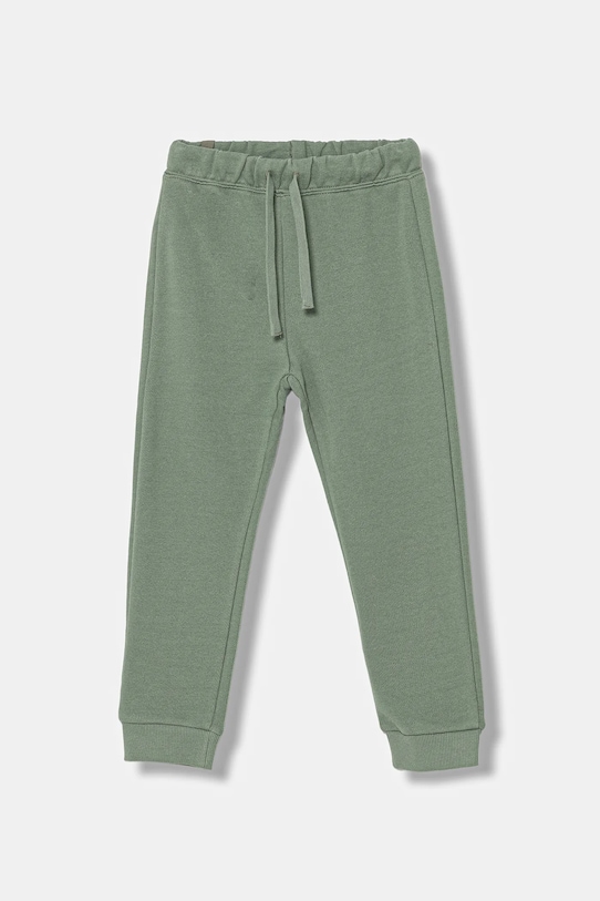 

Детские хлопковые спортивные брюки United Colors Of Benetton, зеленый