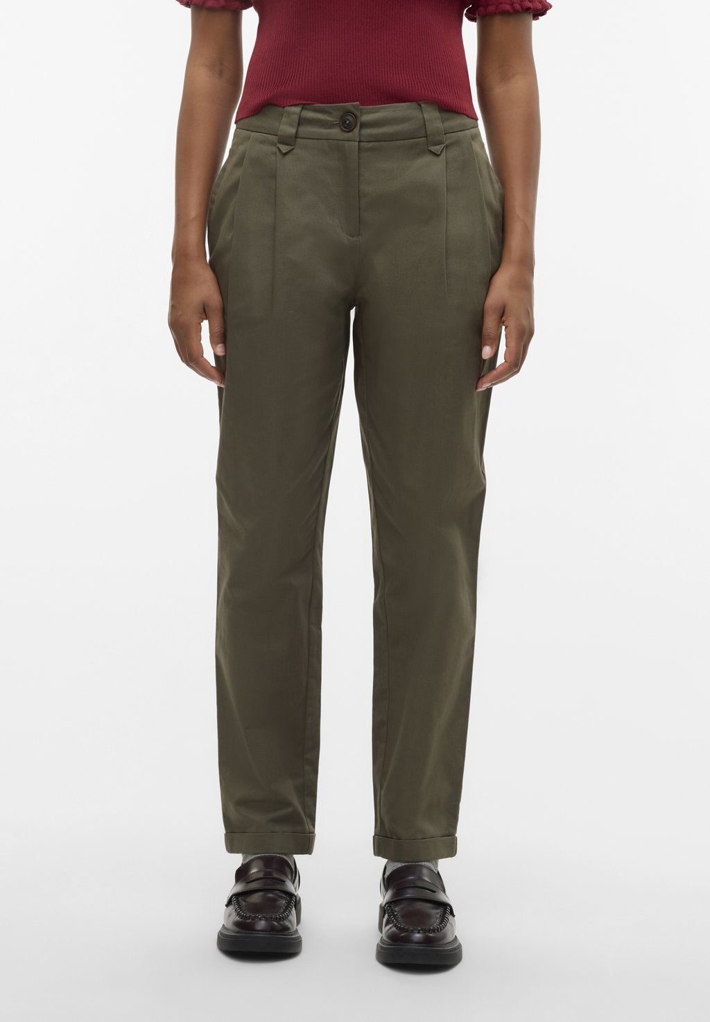 

Брюки CHIRA BARREL Vero Moda, зеленый