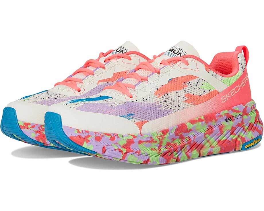 

Кроссовки SKECHERS Max Cushioning Premier 2.0 Unhinged, цвет Coral/Multi