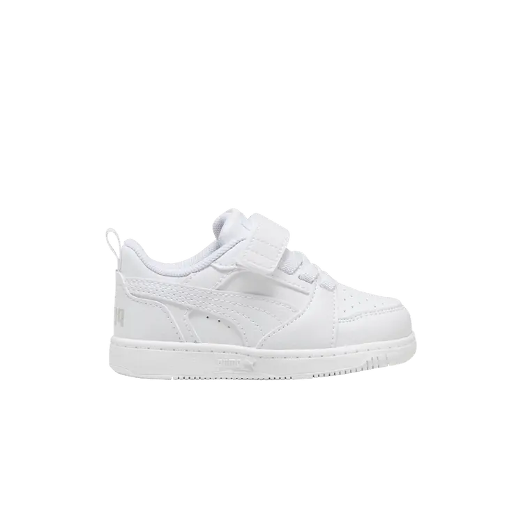 

Кроссовки Puma Rebound V6 Low Toddler White Cool Light Grey, белый