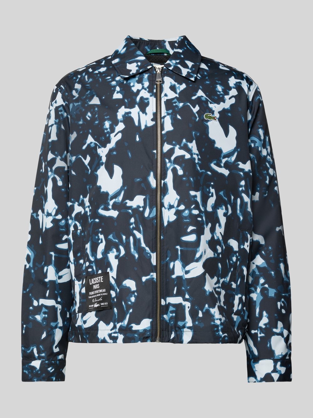 

Куртка с логотипом Lacoste, темно-синий
