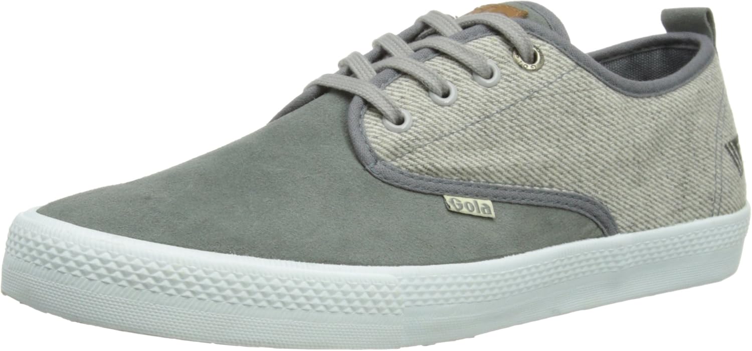 

Мужские модные кроссовки Gola Falcon из твида, светло-серый