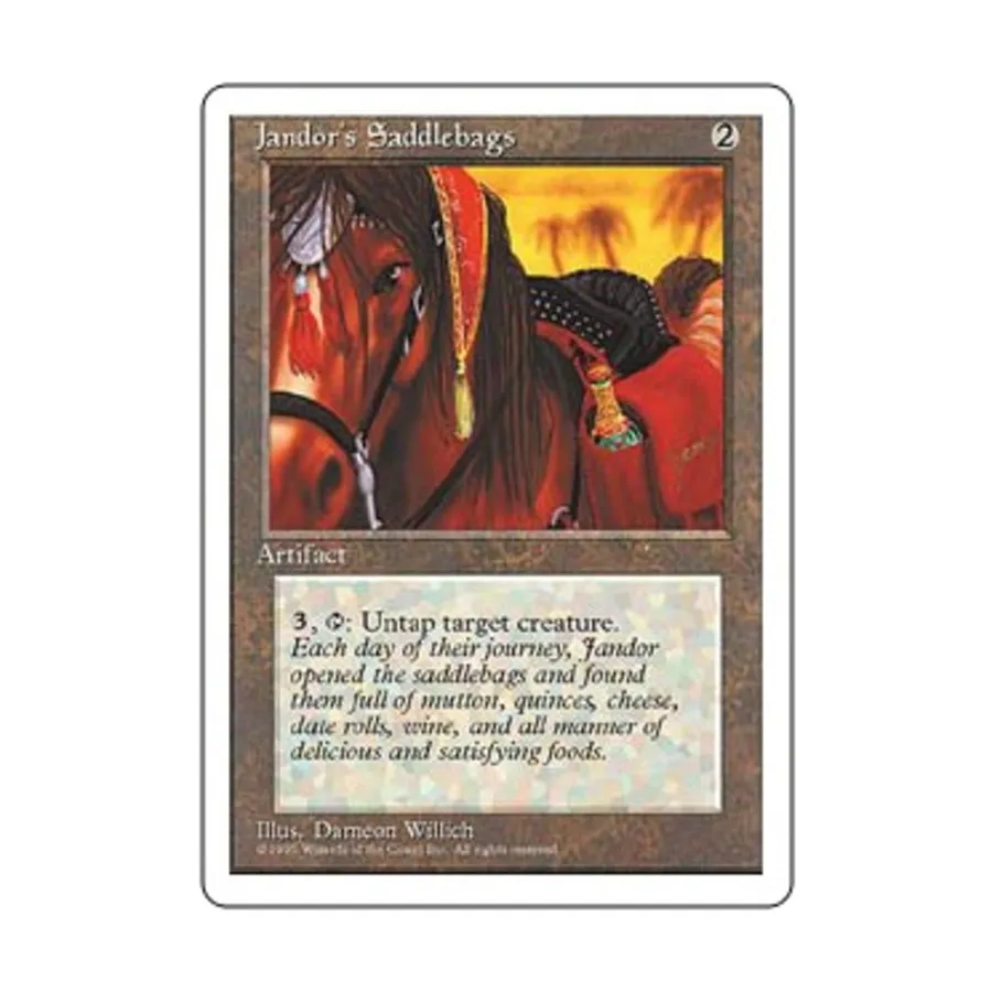 

CCG Седельные сумки Джандора (клавиша R), MTG - 4th Edition