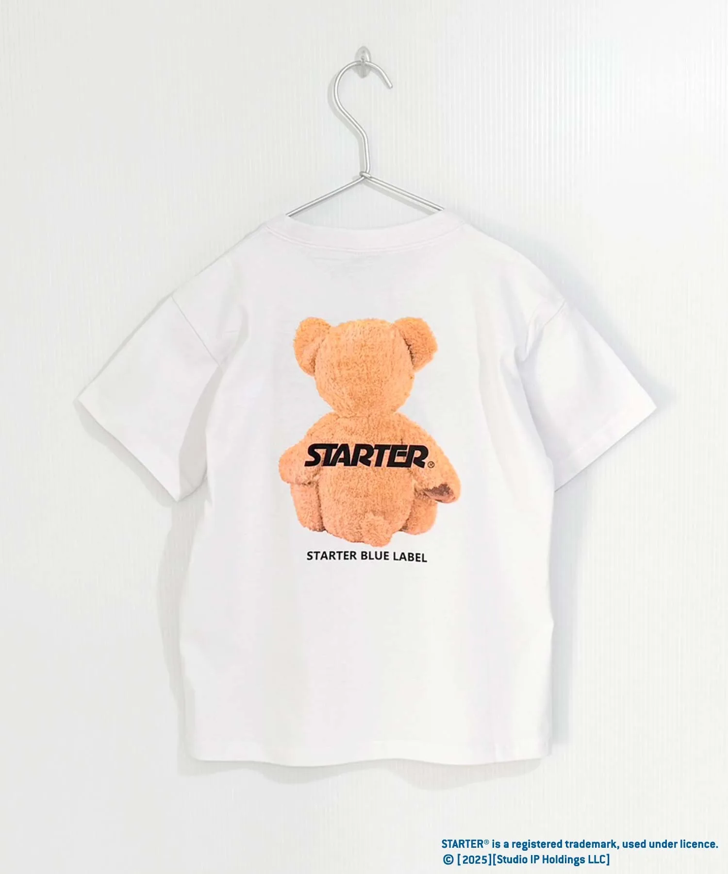 Детская футболка STARTER BEAR SHISKY серая — фото 2