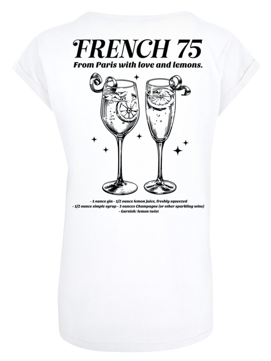 

Рубашка F4NT4STIC French 75 From Paris With Love, белый