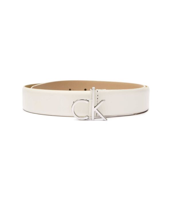 

Кожаный ремень Calvin Klein, экрю