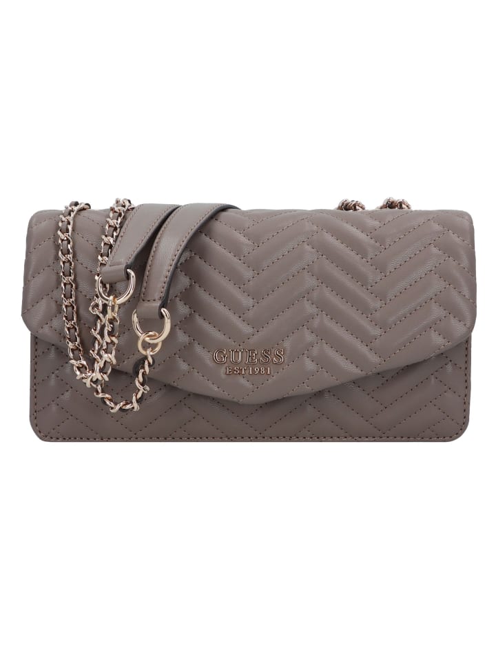 

Наплечная сумка Guess, цвет dark taupe, Коричневый, Наплечная сумка Guess, цвет dark taupe