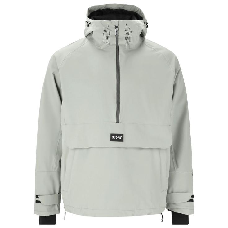 

Функциональная куртка ruki m's ski anorak pearl grey - m Slope