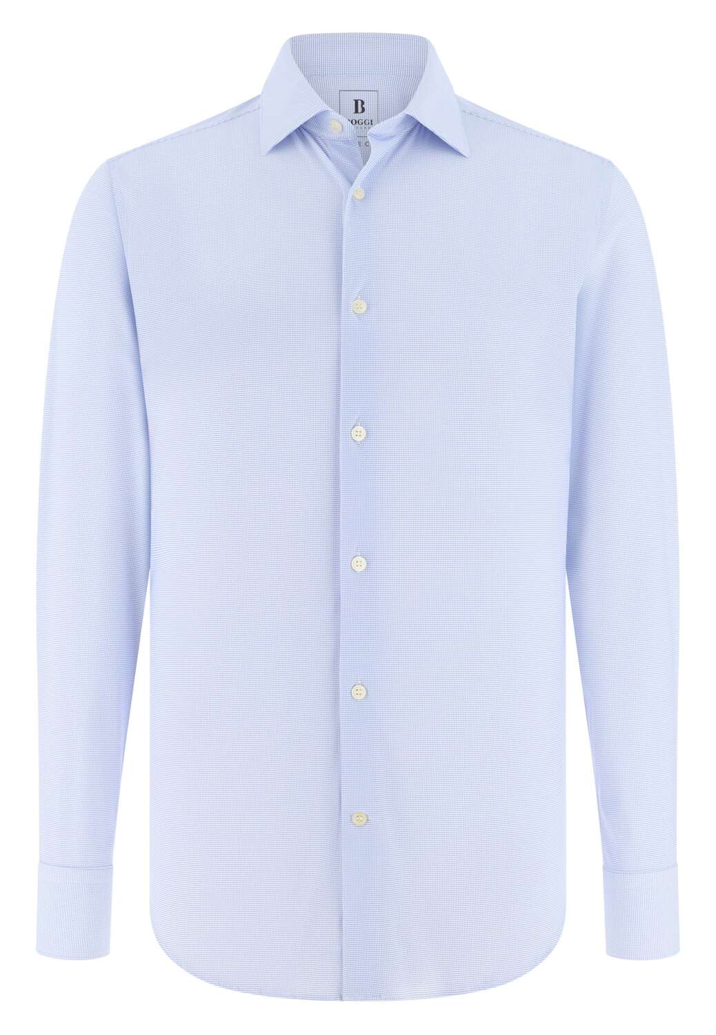 

Boggi Milano Рубашка на пуговицах светлого голубого цвета Regular fit