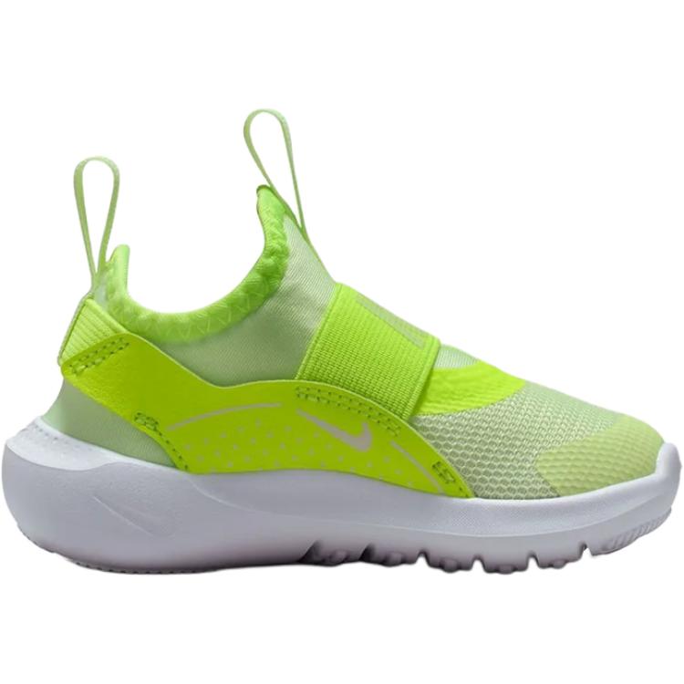 Износостойкие низкие кроссовки Flex Runner для малышей и младенцев Nike, желтый/белый — фото 2