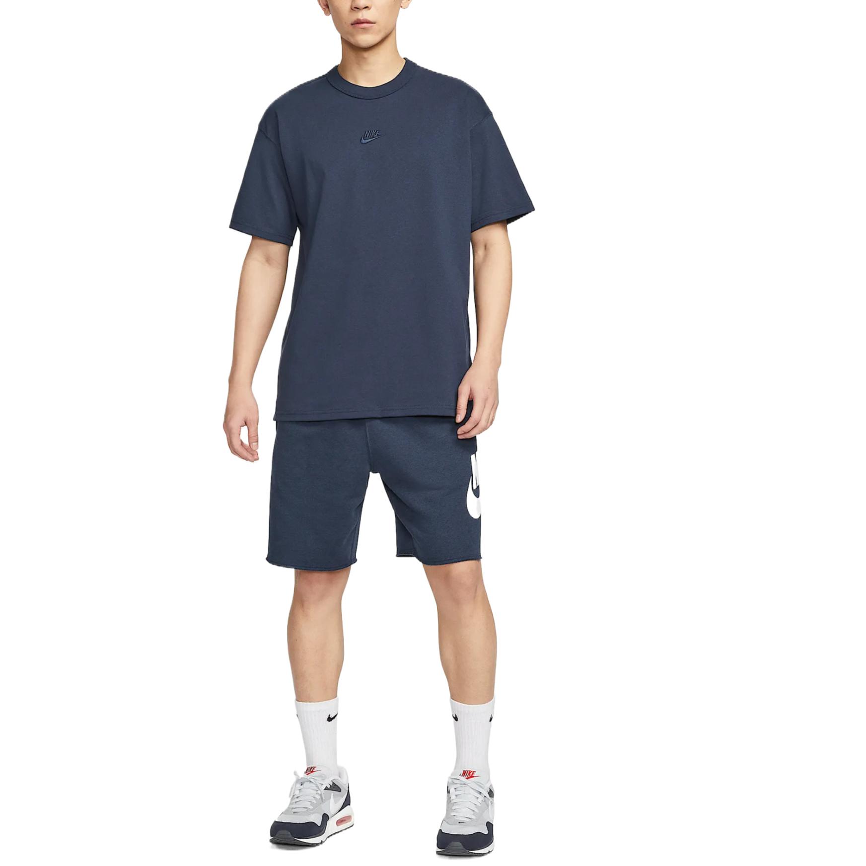Повседневные шорты Club Casual мужские цвет Obsidian 010 Nike, Obsidian Color-010 — фото 4