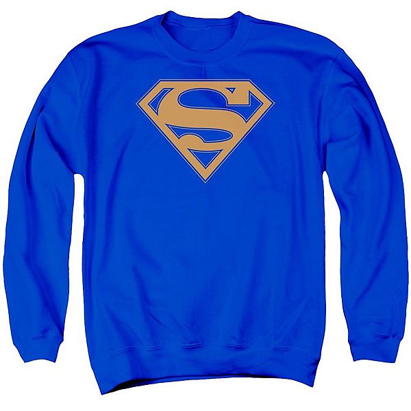 

Толстовка с капюшоном Superman синяя с оранжевым щитом Licensed Character, Синий, Толстовка с капюшоном Superman синяя с оранжевым щитом Licensed Character