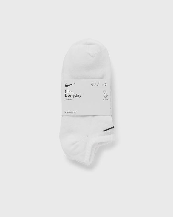 

Носки Nike Everyday Lightweight No-Show Socks, белый/черный