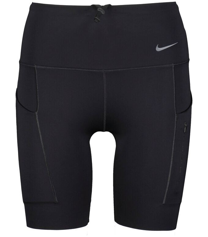 

Тренировочные шорты nk drifit go highrise 8 дюймов Nike, черный