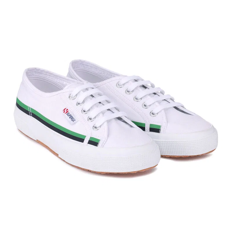 Мужские низкие сникеры Superga x Jebisco 2750 Painting Wave чёрные от Superga — фото 4