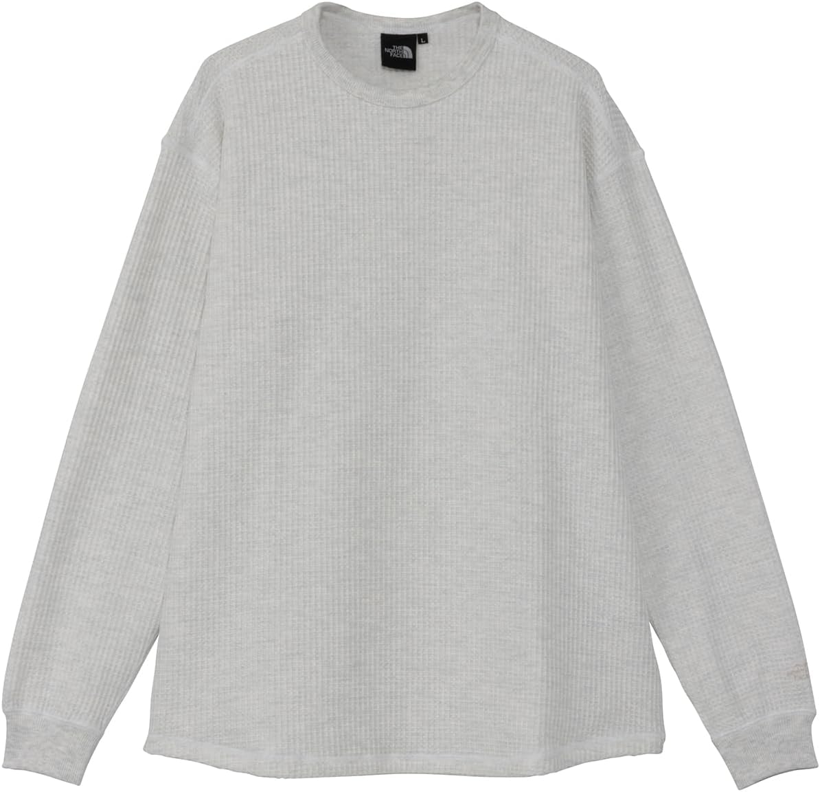 

Толстовка с длинными рукавами и вафельным вырезом THE NORTH FACE, унисекс, для взрослых, белый/серый