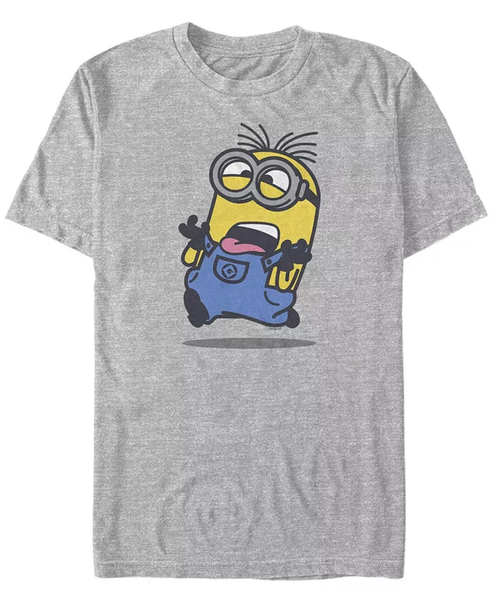 

Мужская футболка с коротким рукавом Minions Dave Fifth Sun, серый