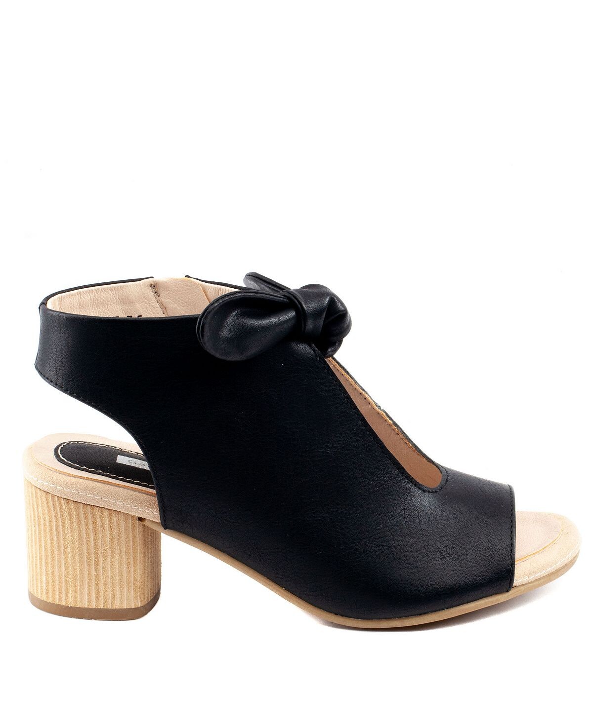 Женские босоножки на каблуке Kimora GC Shoes, черный — фото 2