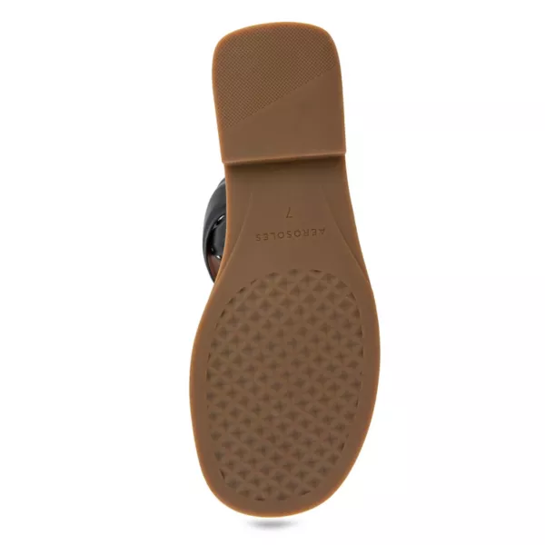 Женские сандалии Colette на плоской подошве Aerosoles, черный — фото 4
