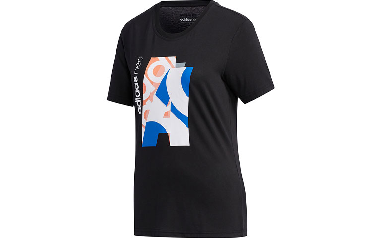

Футболка женская черная Adidas Neo
