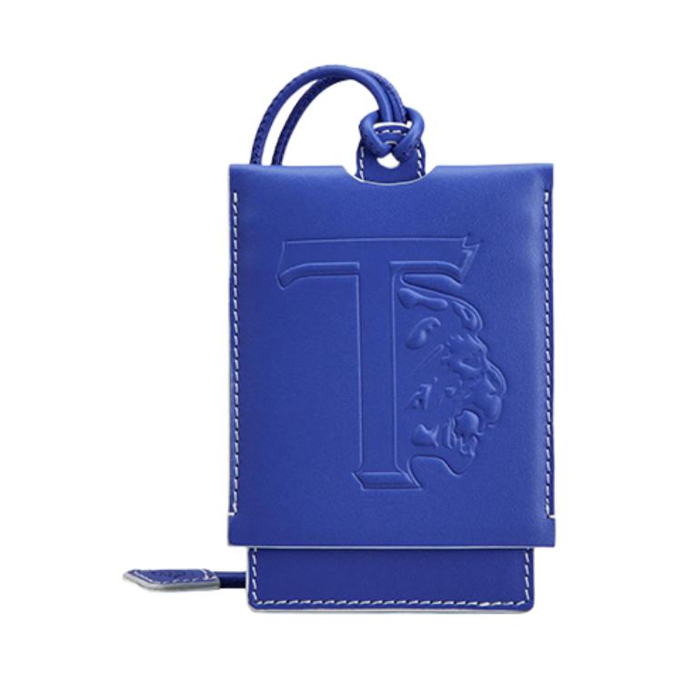 

TOD'S Кожаный картхолдер унисекс синий