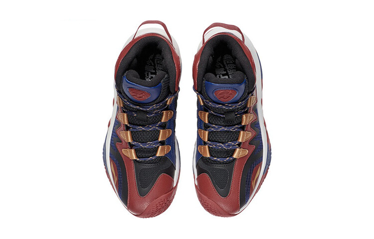 Баскетбольные кроссовки Pioneer Team Kids GS Low-top Red/Blue Lining Young — фото 4