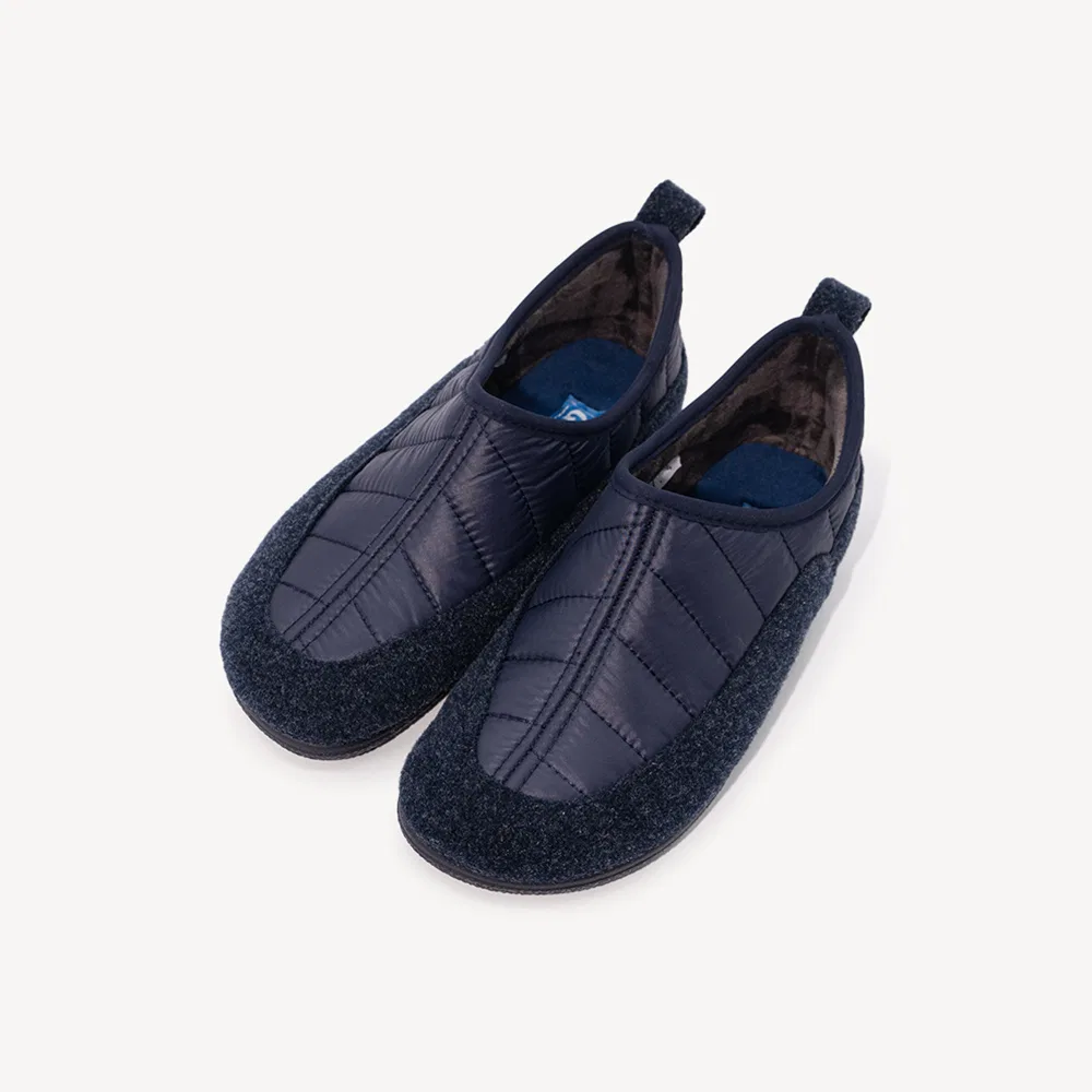 Мужские зимние слипоны Valencia New, тёмно-синие, от Gurus Shoes — фото 4